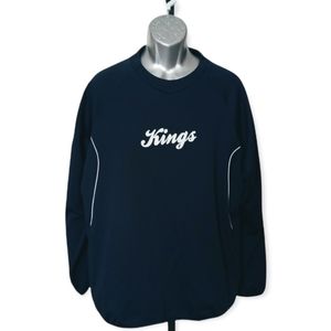 Navy Kings Fleece Line Shirt